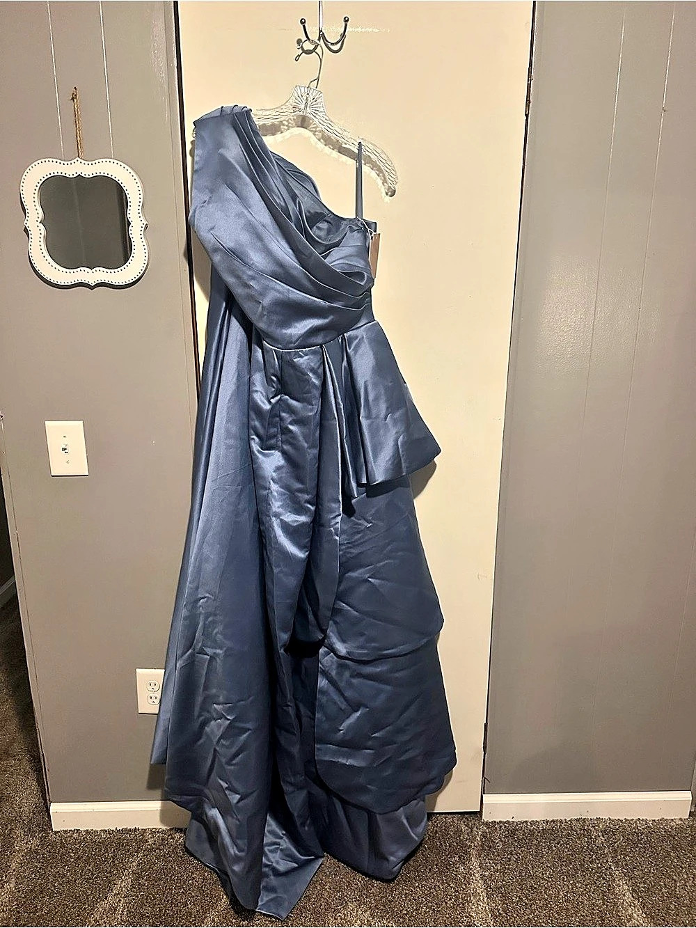 Miss Acc One Shoulder Blue NWT